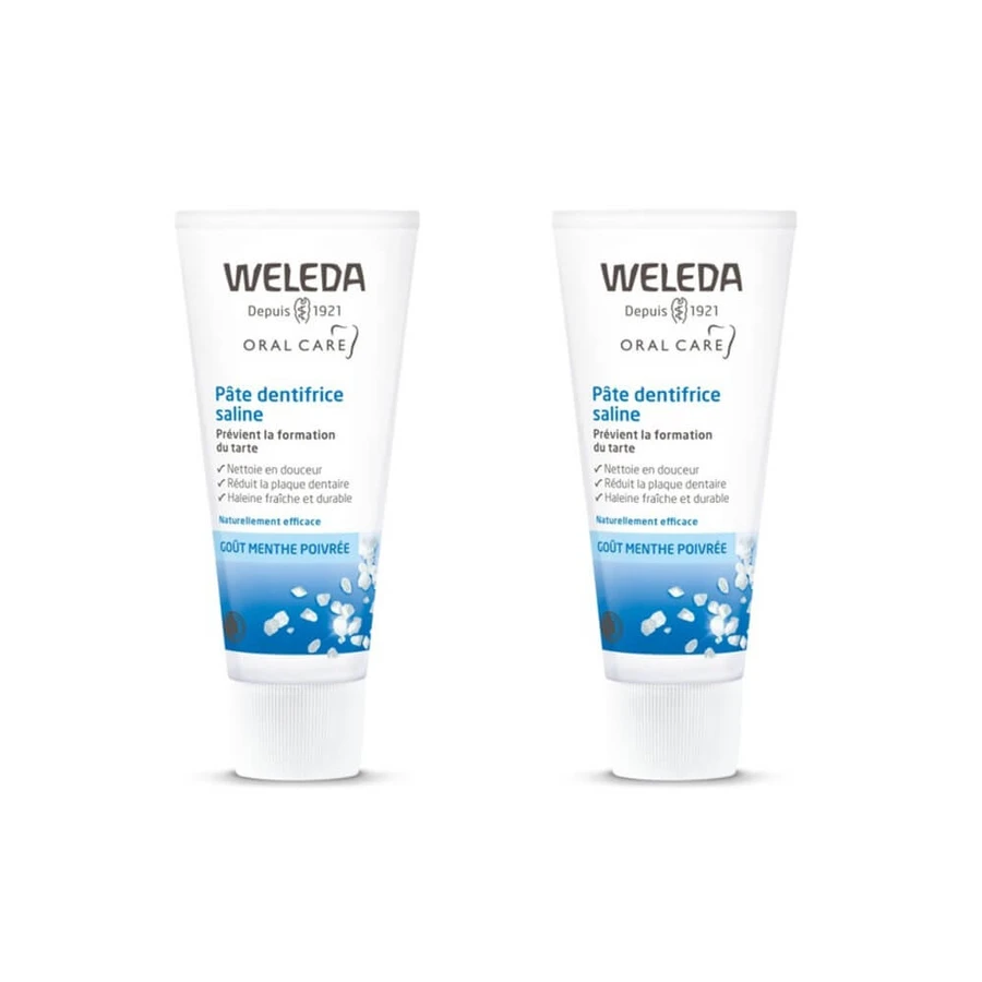 Weleda Pasta dentífrica salina 2x75ml