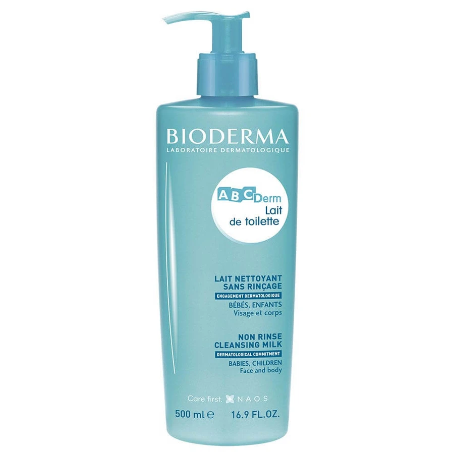 Bioderma Abcderm Leche limpiadora sin aclarado para niños 500ml