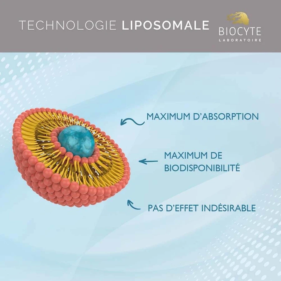 Biocyte Vitaminen D3 Liposomaal 90 Gélules