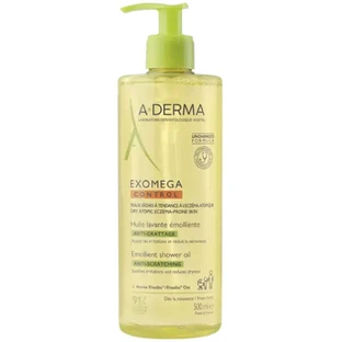 A-Derma Exomega Control Olio emolliente anti-prurito per la Lavera 500ml