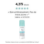 Vichy Deodorant Anti-Transpirant Spray 2x125ml