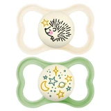 Chupete de Noche Mam Suprême simétrico a partir de 18 meses x2