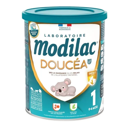 Modilac Doucéa Milk Powder 1 0 to 6 months 820g