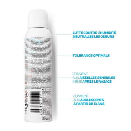 La Roche-Posay Deodorant fiziologic 48h, 2 x 150 ml