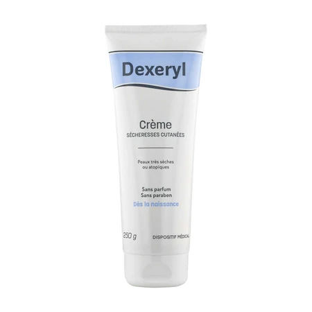 Dexeryl Moisturizing Cream Face and Body Very Dry Skin Peaux très sèches ou atopiques 250g