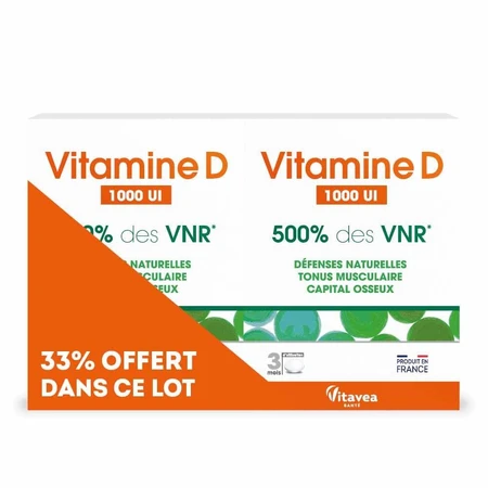 Vitavea Santé Vitaminas D 500% VRN 2x90 comprimidos