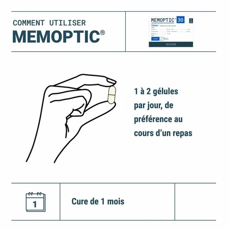 Densmore Memoptic 30 gélules