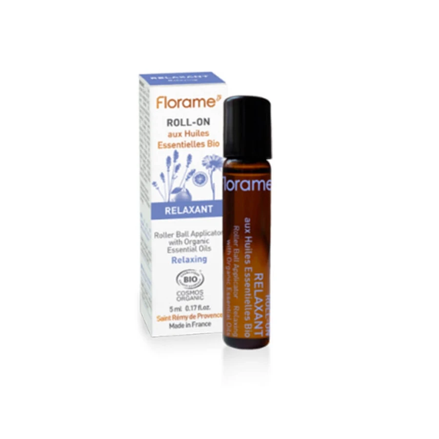 Florame Entspannungs-Roll-on mit biologischen ätherischen Ölen 5ml