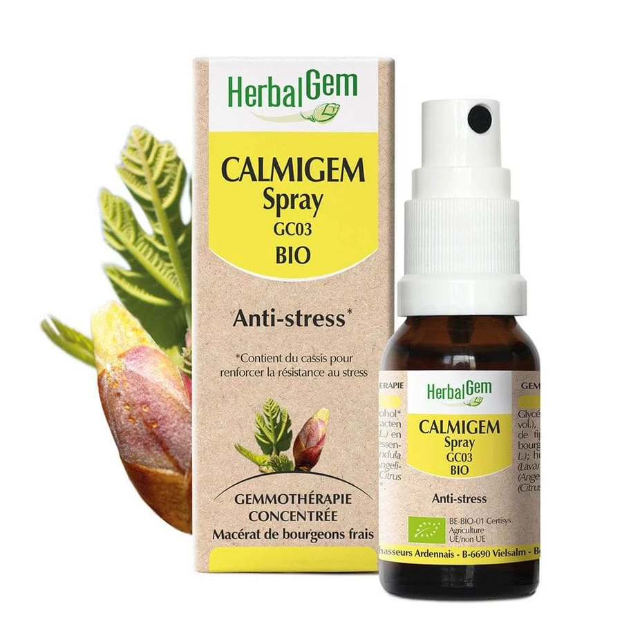 Herbalgem Gemmotherapy Complexes Calmigem Bio Anti-stress Spray 15ml