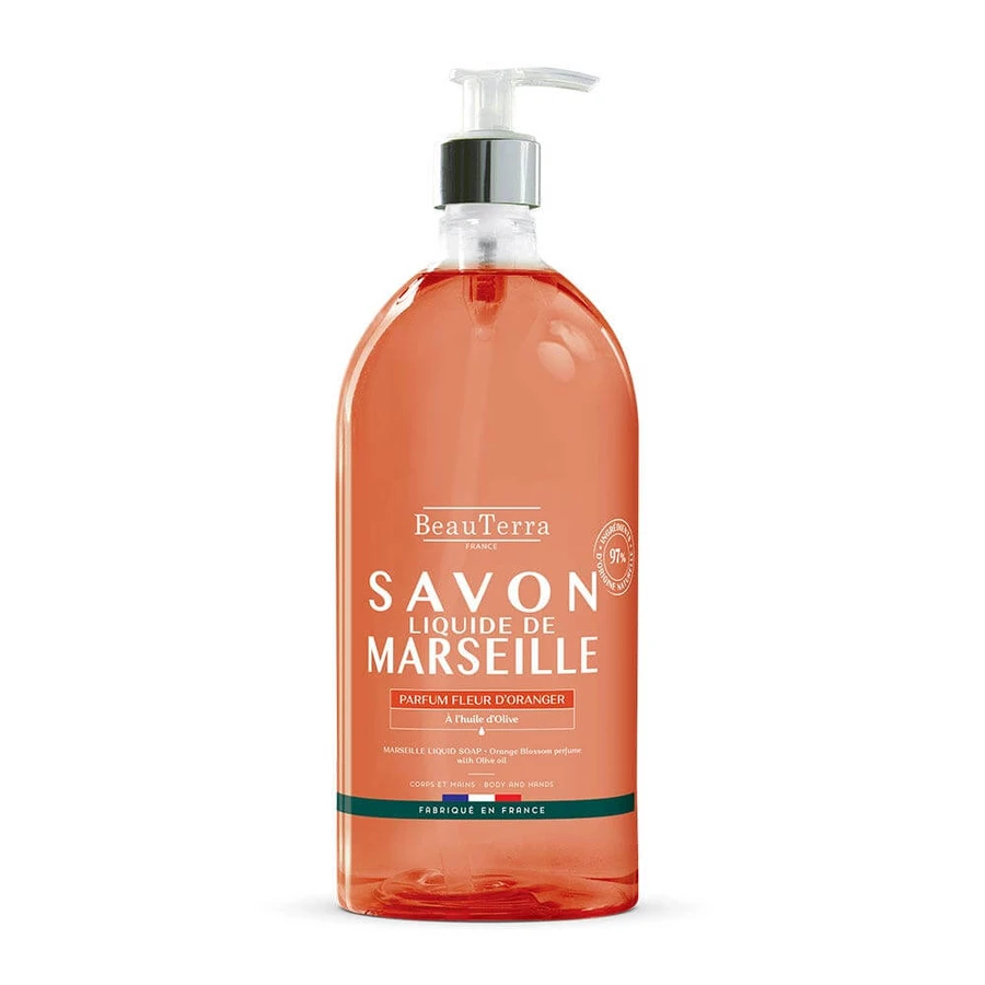 Beauterra Jabón de Marsella Cuerpo y Manos 1l
