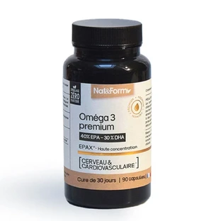 Nat&Form Omega 3 Premium Hersenen en cardiovasculair systeem 90 capsules
