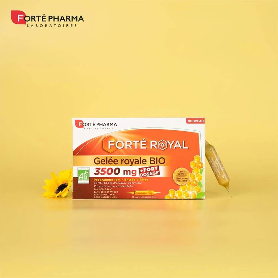 Forté Pharma Forté Royal Jalea Real Ecológica 3500 mg 10 ampollas