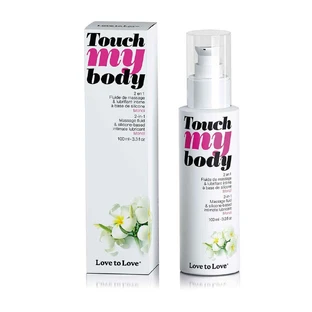 Love To Love Touch My Body 2in1 Lubrifiant intim și lichid de masaj 100ml