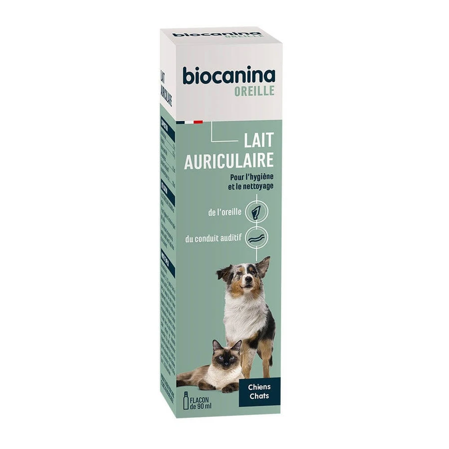 Biocanine Ohr-Milch für Hunde und Katzen 90 ml