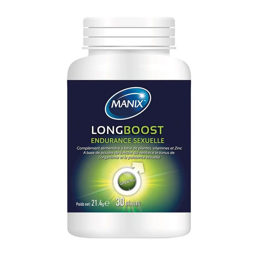Manix Larga Resistencia Sexual Boost 30 cápsulas