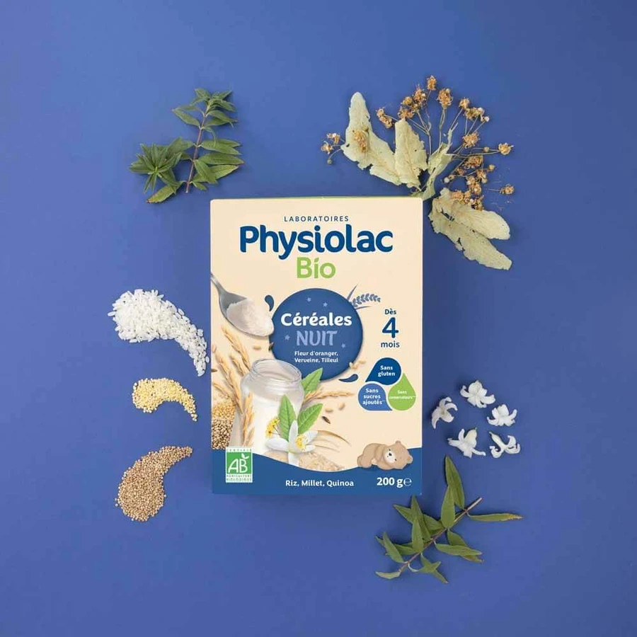 Physiolac Notte dei cereali Da 4 mesi 200g
