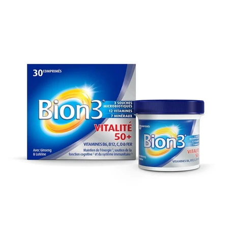 Bion3 Vitalidad 50+ x30 Comprimidos