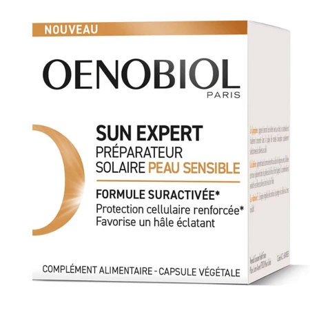 Oenobiol Sun Expert Solar Heat Pump Piele sensibilă 30 Capsule