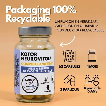 Kotor Pharma Neurovitol Complesso Anti-Stress 60 Capsule