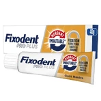 Fixodent Pro plus Crema adhesiva para prótesis dentales Fijación fuerte 40g