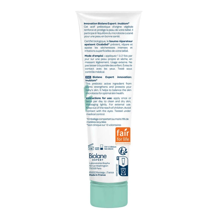 Biolane Expert Cicabebe 3 în 1 Lapte Îngrijire cruste Peaux Sensibles 40 ml