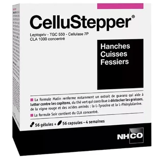 Nhco Nutrition Cellustepper gerichte zones 56 gelules dag + 56 capsules avond