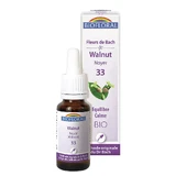 Biofloral N°33 Walnut bio demeter Bach flowers balance and calm 25ml