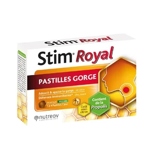 Nutreov Stim Royal pastylki na gardło x24
