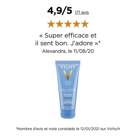 Vichy Ideal Soleil Leche calmante para después del sol 300ml