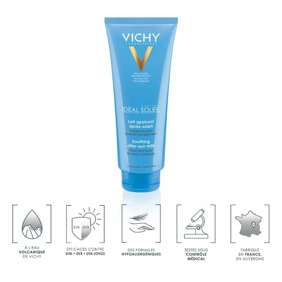 Vichy Ideal Soleil Leche calmante para después del sol 300ml