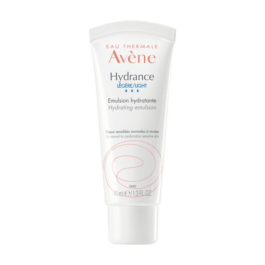 Emulsie hidratanta Avene Hydrance Optimale Legere, 40 ml, Pierre Fabre