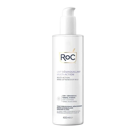 Roc Leche Limpiadora Facial Multiacción 3 en 1 400 ml