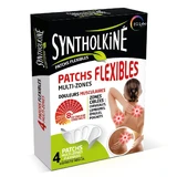 EG Labo SyntholKiné Multizone Flexible Plasters Muscle Pain x4
