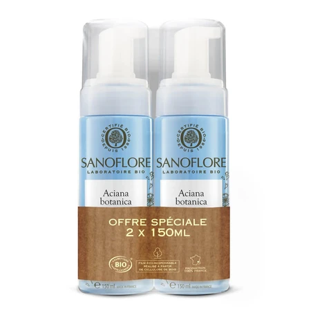 Sanoflore Aciana Botanica Wasser-Schaum-Reiniger Bio 2x150ml