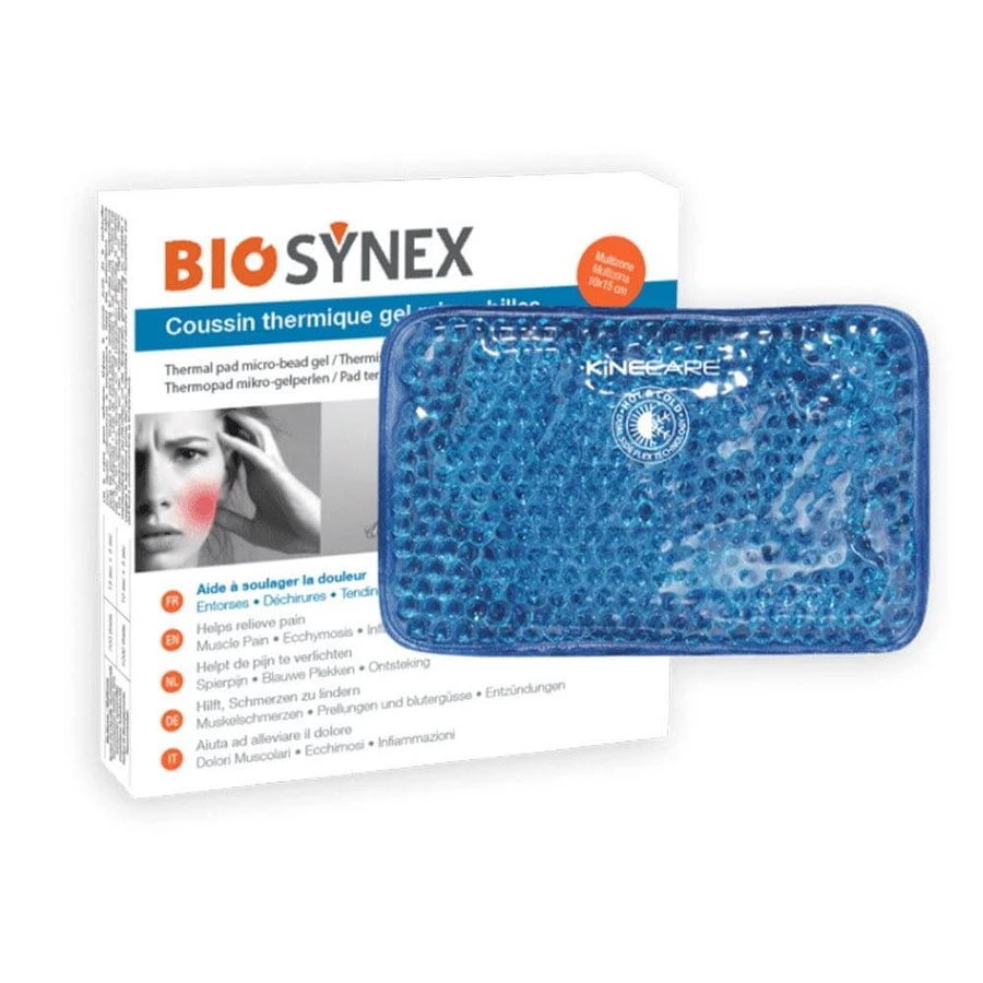 Biosynex Thermothérapie Coussin Multi-Zones Avec Gel Micro-Billes 10x15cm