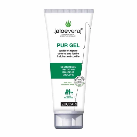 Naturancia [aloevera]2 Zuccari Gel de Aloe Vera puro, sin pasteurizar, sin agua añadida 2x concentrado 200 ml