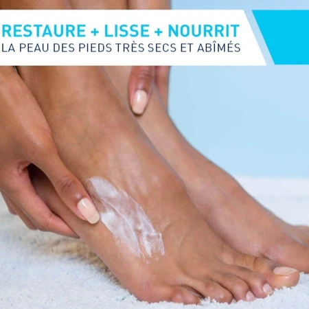 Cerave Body SA Creme Pieds Regenerante Pieds Tres Secs Abimes Rugueux 88ml