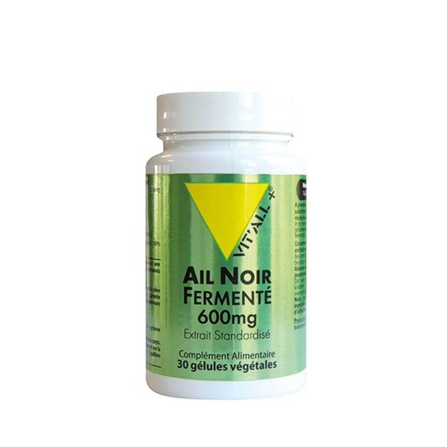 Vit'All+ Ajo Negro Fermentado 30 Cápsulas 600mg