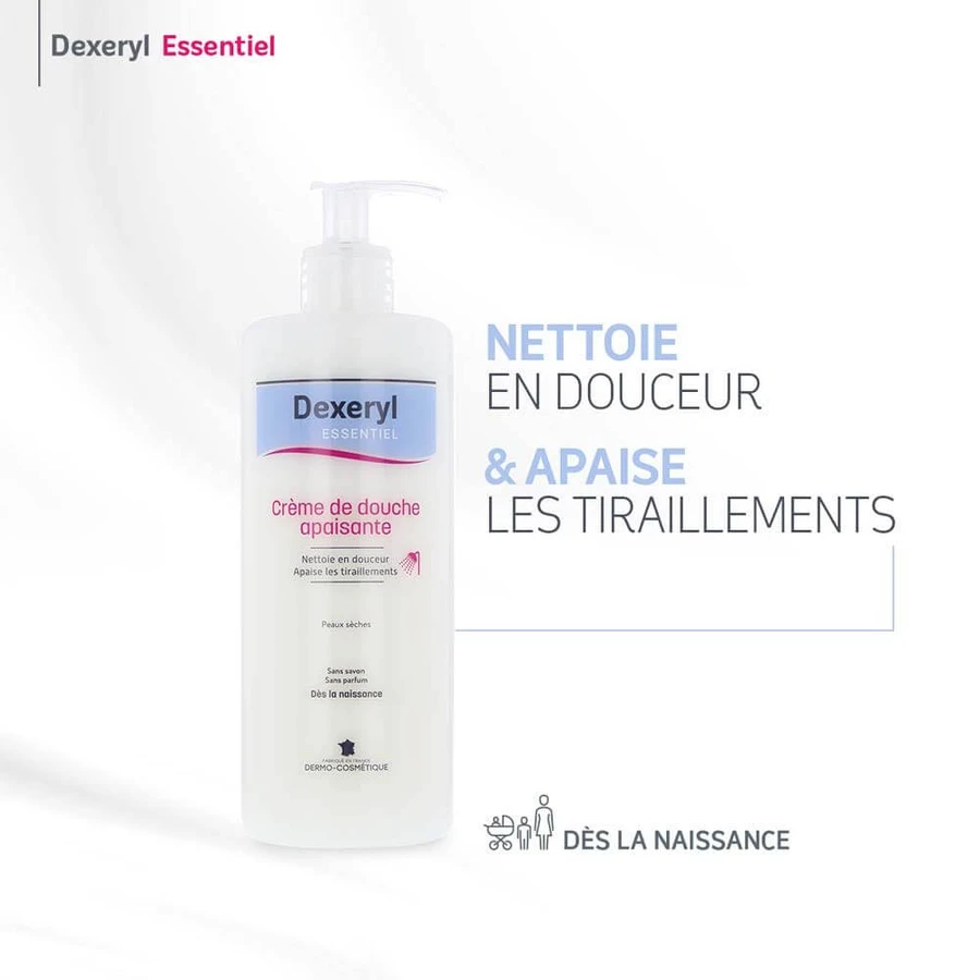 Dexeryl Cremă de curățare Ten uscat sau atopic Essentiel 500ml