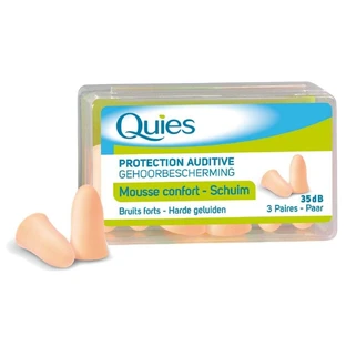 Protecție auditivă Quies Comfort Foam în culoarea pielii 3 perechi