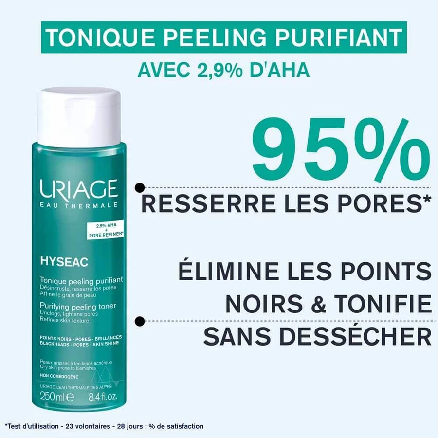 Uriage Hyseac Tonic purifiant Piele cu tendință acneică Peaux Grasses à Tendance Acnéique 250ml