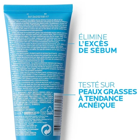 La Roche-Posay Effaclar Mascarilla Seborreguladora 100ml