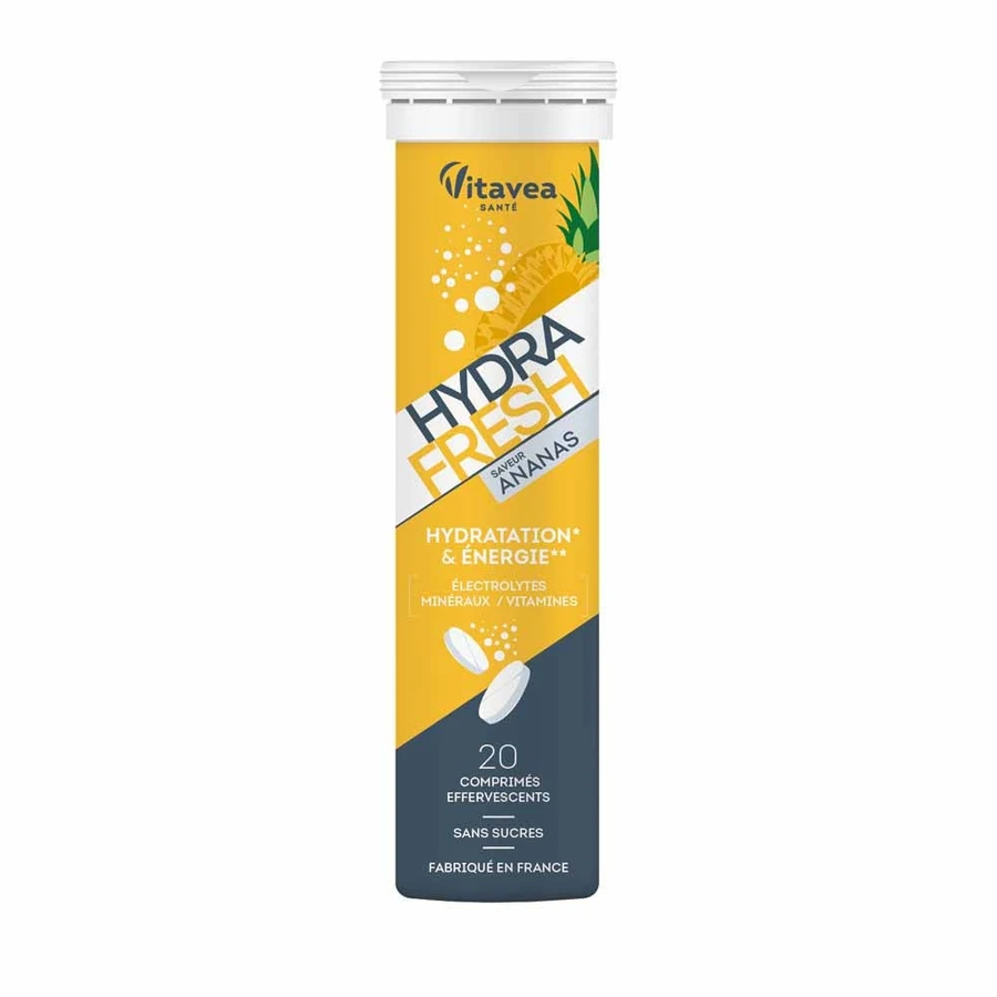Vitavea Santé Solución isotónica Optimiza la hidratación y la energía 20 comprimidos efervescentes