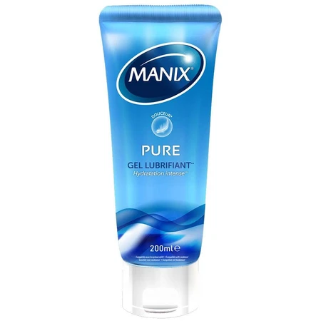 Manix Gel Lubricante Íntimo Puro Hidratación y Delicadeza 200ml