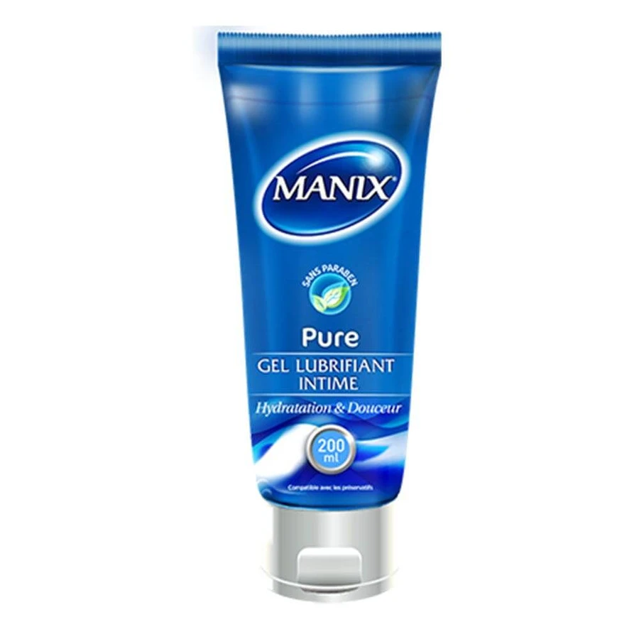 Manix Gel Lubricante Íntimo Puro Hidratación y Delicadeza 200ml