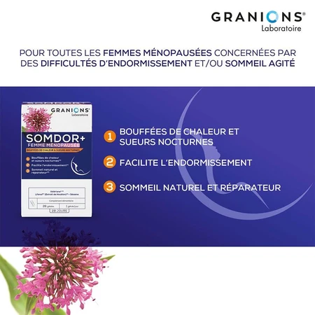 Granions Somdor+ Menopauză Femei 28 geluri