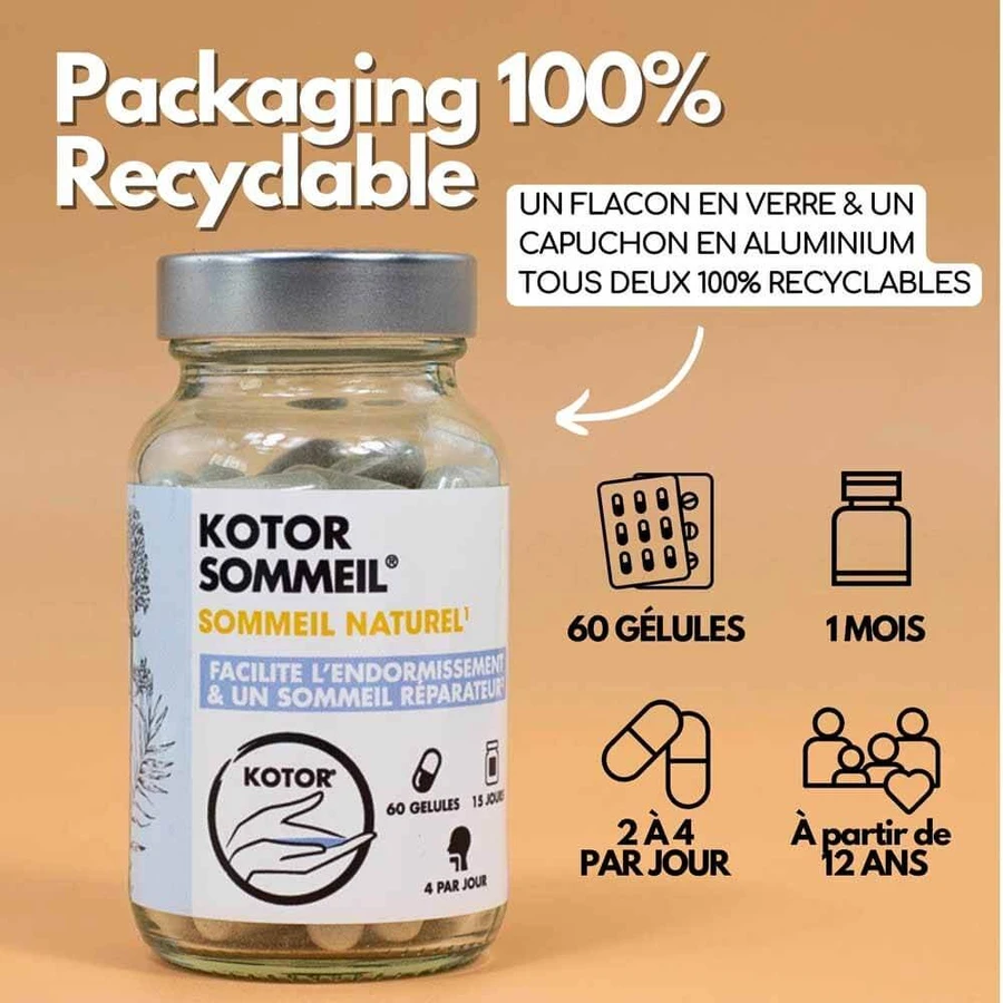 Kotor Pharma Sueño Natural 60 cápsulas