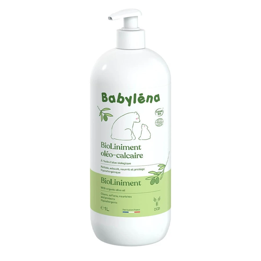 Babylena Biolinimento oleo-calcareo con olio d'oliva bio 1l