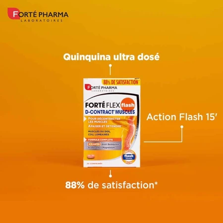 Forté Pharma Forté Flex D-Contract spier onmiddellijke verlichting 20 tabletten