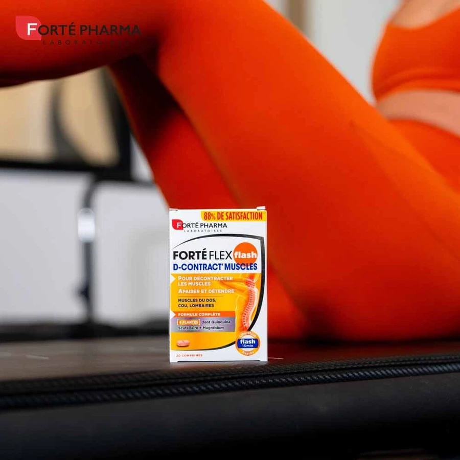 Forté Pharma Forté Flex D-Contract spier onmiddellijke verlichting 20 tabletten